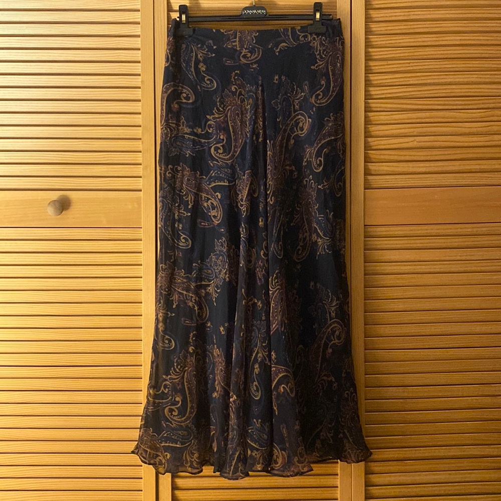 Multi colored maxi skirt